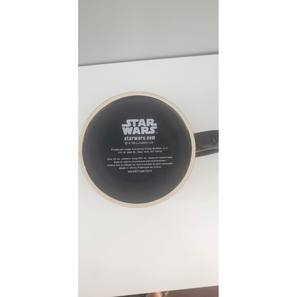 Expressions Of Darth Vader Mug Star Wars Coffee Cup 20 oz Black Ceramic Mug - Picture 4 of 4